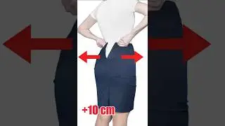 Good Sewing Tip How to Upsize Skirt to Fit you Perfectly Miarti 🧵✂️