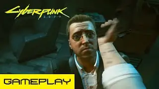 Cyberpunk 2077 Gameplay - V captures Hellman