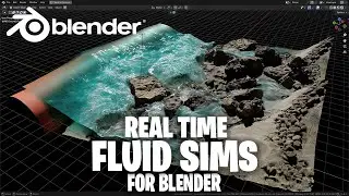INSANE Realtime Fluid Simulations in Blender with Cell Fluids in 2025
