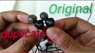 How to identify fake JBL earphones?