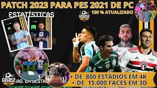 EFOOTBALL GOGOSZ PATCH V1.2 - PES 2021 PC: TEMPORADA 2023 COM KITS E ELENCOS ATUALIZADOS! MOD 4K HDR