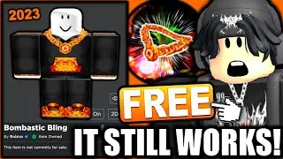 YEP! IT STILL WORKS! HOW TO GET Bombastic Bling! ROBLOX READY PLAYER TWO EVENT IN 2023!