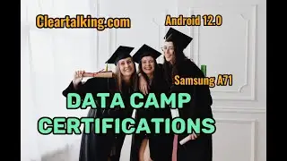 Data Camp certifications and Types? 
