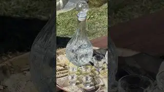 Making of rakija in an old village of Kuratica