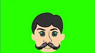 Richmen green screen,Man face green screen,