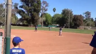 Julian at the plate