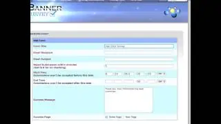 BannerSurvey: Add Survey