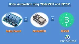 Home Automation using NodeMCU and Blynk | WiFi Home Automation | ESP8266 NodeMCU