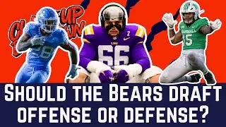 Should the Bears Go Offense or Defense at Pick 10? | 2025 NFL Draft Breakdown 🐻⬇️