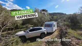 We Are MOVING Our Off Grid TINY HOUSE to a New Location
