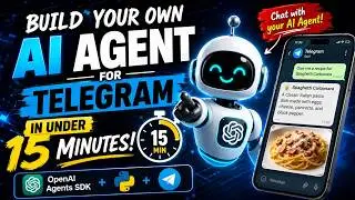 Build your own AI Agent for Telegram in Under 15 Minutes | OpenAI Agents SDK