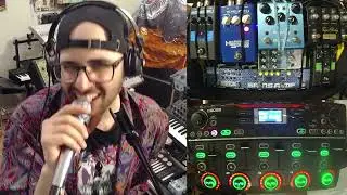 RAW443 excerpt // Self Harmony! :) Vocal looping + freestyle singing.