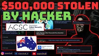 $500,000 Stolen | Australia’s Super Funds Hacked in Massive Cyber Attack - Explained by Zero2Null