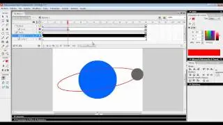 Crear animación rotación de la Luna con la Tierra