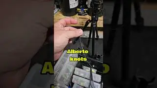 don't cut the wrong line when trimming tag ends of fishing knots... #fishing