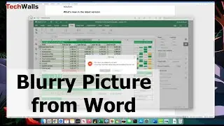 Blurry Exported Picture from Word - How to Save in High Resolution