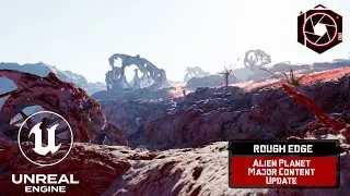Unreal Engine 5 | Photoscanned Alien Planet | Wasteland Update Teaser