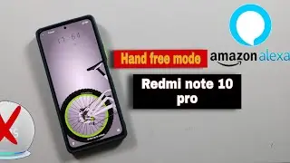 Redmi note 10 pro main Amazon alexa ko hands free kaise chalaye |  alexa hands free screen lock mode