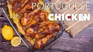 Portuguese Chicken with Potatoes | Baked Chicken Drumsticks