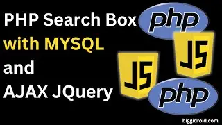 PHP Search Box with MYSQL and AJAX JQuery