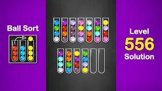 Ball Sort Puzzle Solution Level 556