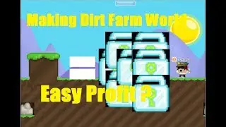 Easy Profit With Dirt Farm World Pt.1