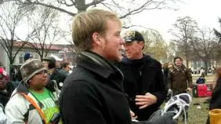 Anthony giving Bush the Boot