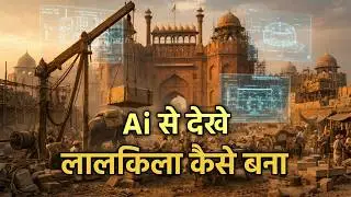 Ai से देखे: लाल किला कैसे बना? | Red Fort History | Shah Jahan’s Secret Architecture Explained