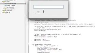 Today's iOS sample no.931 say hello