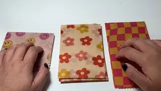 ASMR no talking: Beeswax Wrap Triggers 🐝