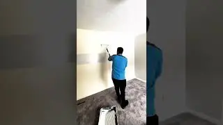 Smart way to wall putty work. #shortvideo