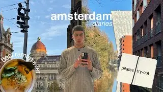 amsterdam vlog | I FINALLY found a home! stranger things binge, babysitting, ramen & date night