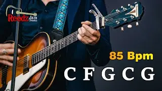 Invisible Acoustic Pop Guitar Backing Track in C Major | Pop Ballad