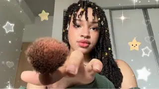 ASMR Personal Attention, Tapping, Clicking up close, lofi, light triggers, slug toy