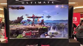 Smash Ultimate Demo | Tempest (Bayonetta) vs bunni, (Ike)