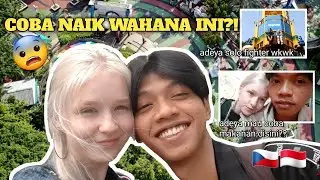 PACAR BULE BERANI NAIK WAHANA EXTREAM INI DI DUFAN!!! 😱😱