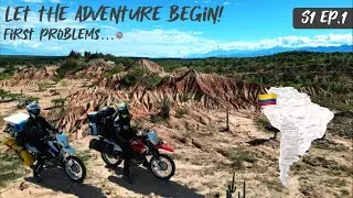 Let the adventure begin! 🍾 Colombia 🇨🇴 👉🏼 Argentina 🇦🇷 on two 🏍️ | S1 Ep.1