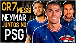 Cristiano Ronaldo, Messi e Neymar JUNTOS no PSG