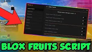 Blox Fruits Script Pastebin: Roblox Blox Fruits Script Hack GUI Update 17 Part 2!