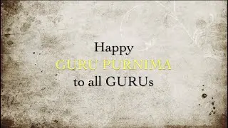 Happy Guru Purnima
