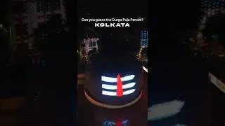 Santosh mitra square durga puja lighting show 2024