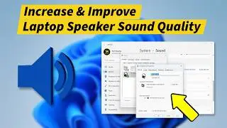 How to Increase Low Sound in Windows 11/10 | Boost PC Volume (100% Working)