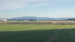 Ilyushin with President Putin onboard taking off from Geneva