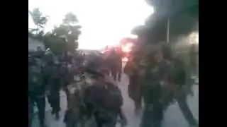 Syria -SAA patriosts celebrate victory against Al Qaeda Al nusrah ISIS ISIL