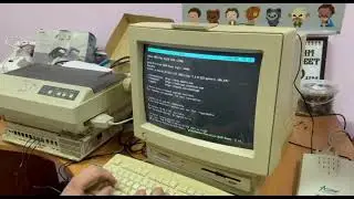 Working in Linux through telephone network at 2400 baud speed