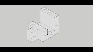6. Visualizing drawings in 3D | orthographic projection | isometric