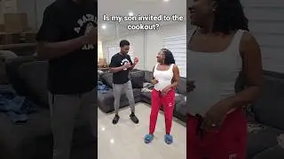 is my son invited to the cookout? #shorts #damissquad