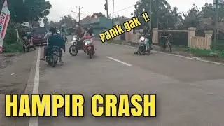 Riding Sore Pas Lebaran Ada Yang Hampir Crash - Motovlog Indonesia #6