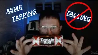 ASMR - Tapping, No talking(Tootsie Roll)