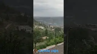 Laçında leysan. Ливень в Лачын. 31. 07. 2024 г.